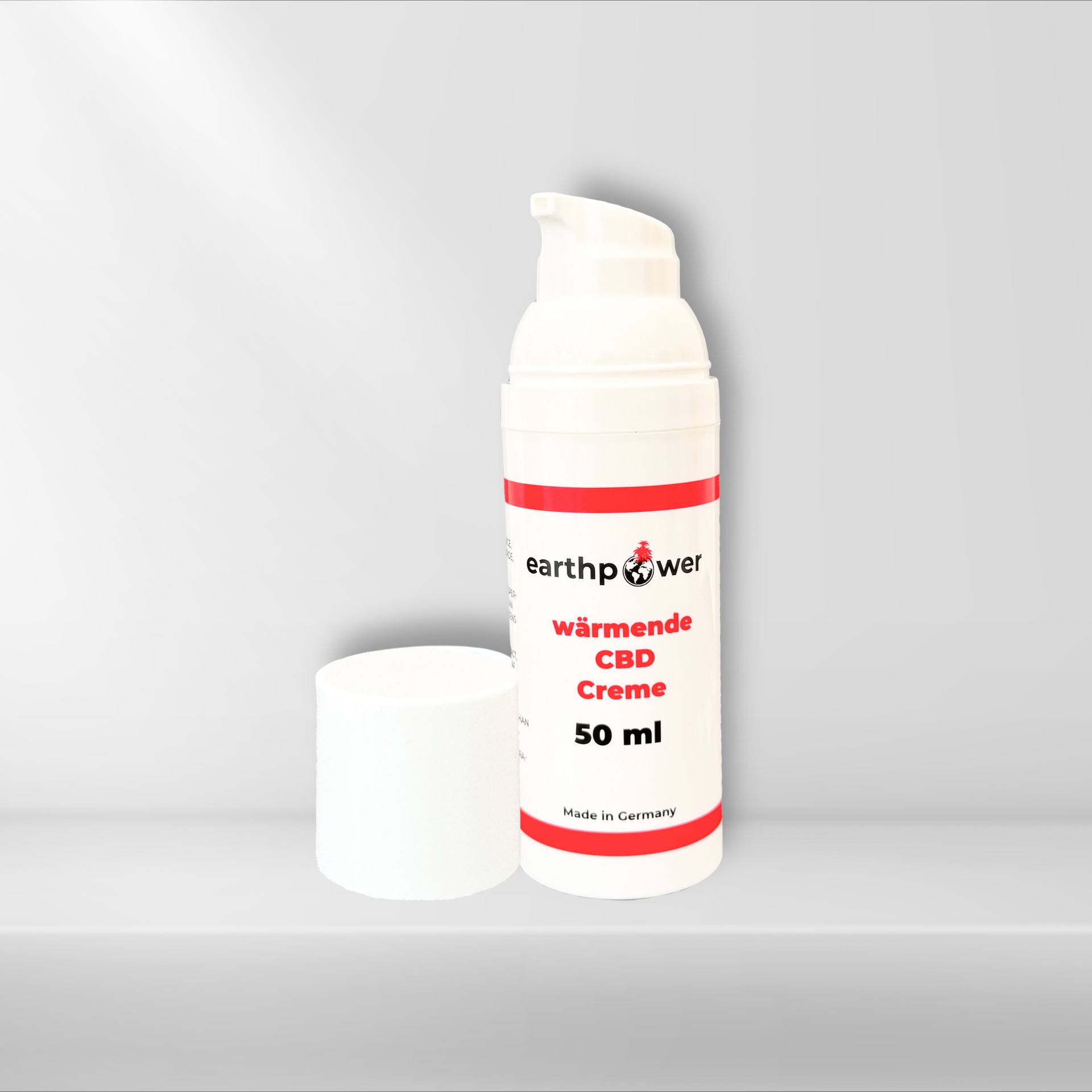 Wärmende CBD-Creme mit Hanfblatt Vollextrakt